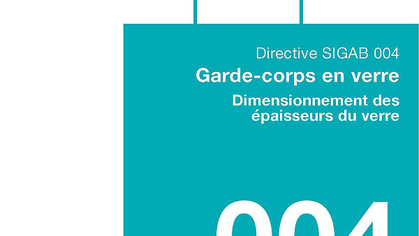 DS 004: Garde-corps en verre – Dimensionnement des épaisseurs de verre