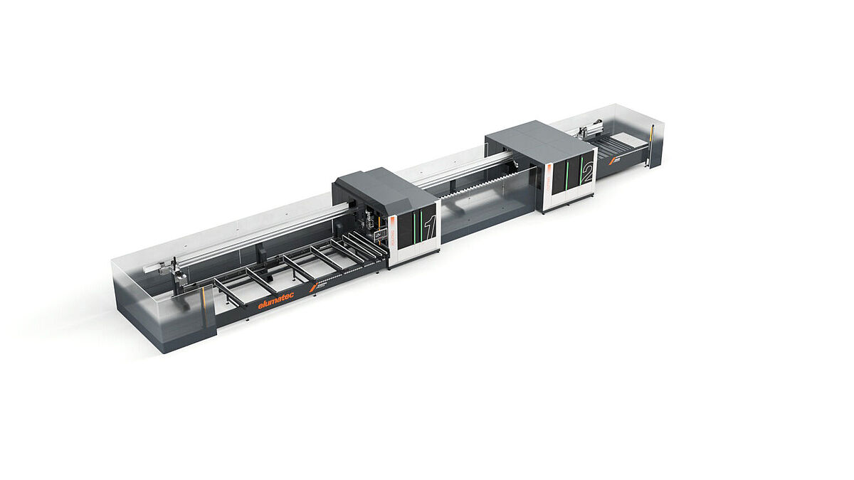 SBZ 625/13: das mit bis zu 40 Achsen ausrüstbare CNC-Bearbeitungszentrum.